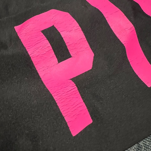 TWO Victoria’s Secret PINK Pullover Jacket 3/4 zip Size Large - Picture 10 of 11